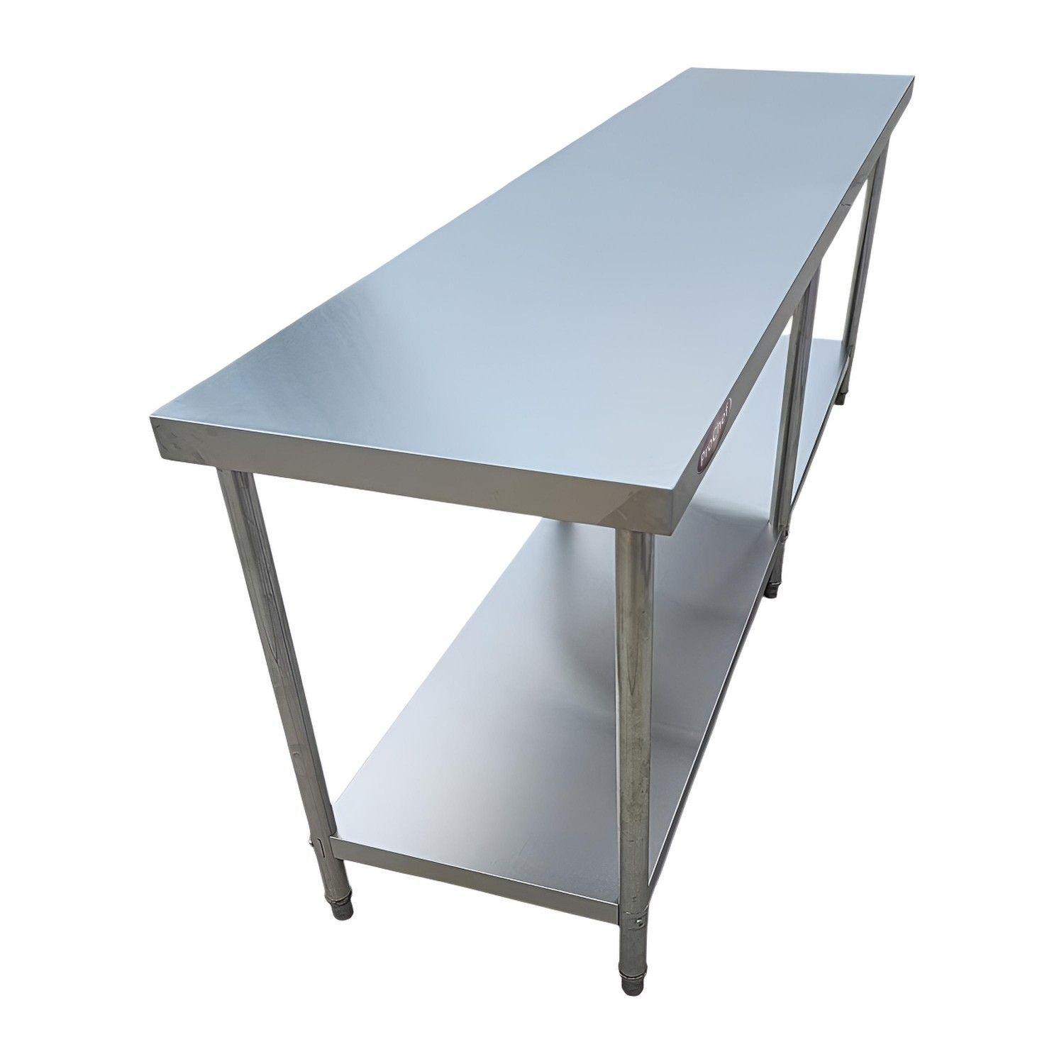 Meson Centro 100% Inoxidable 240x60x85 cm-4