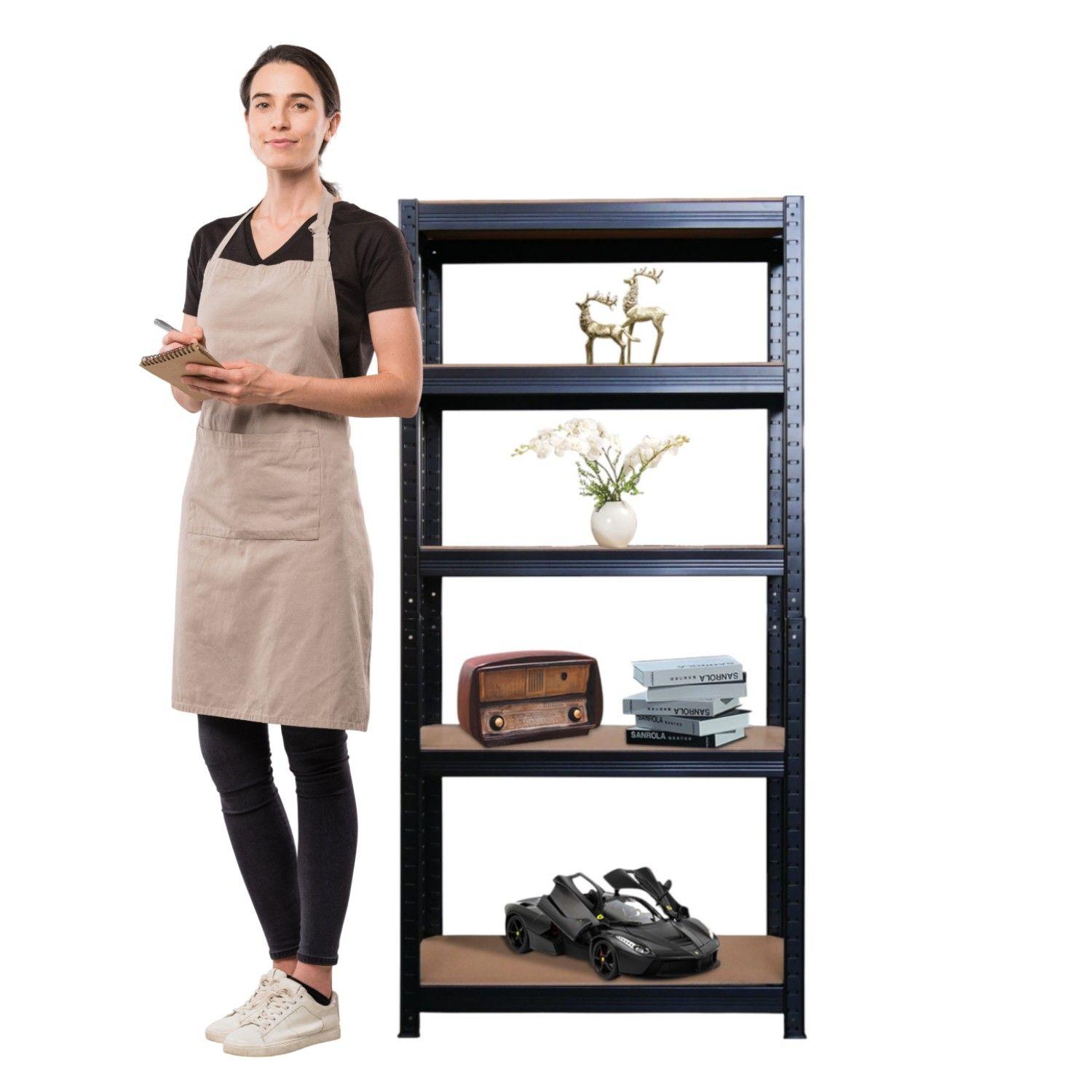 Estante Acero Pintado 70x30x150 cm 5 Band. 875 Kg-1