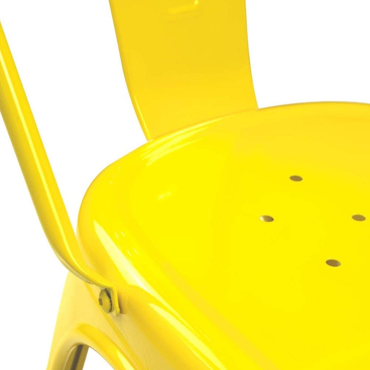 Silla Tolix Amarillo Brillante 1 Unidad-5