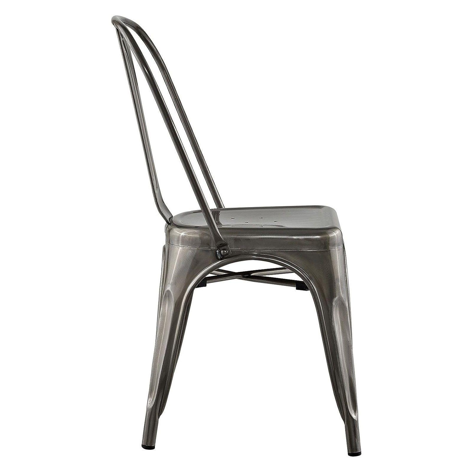 Silla Tolix Gris Gunmetal 1 Unidad-2