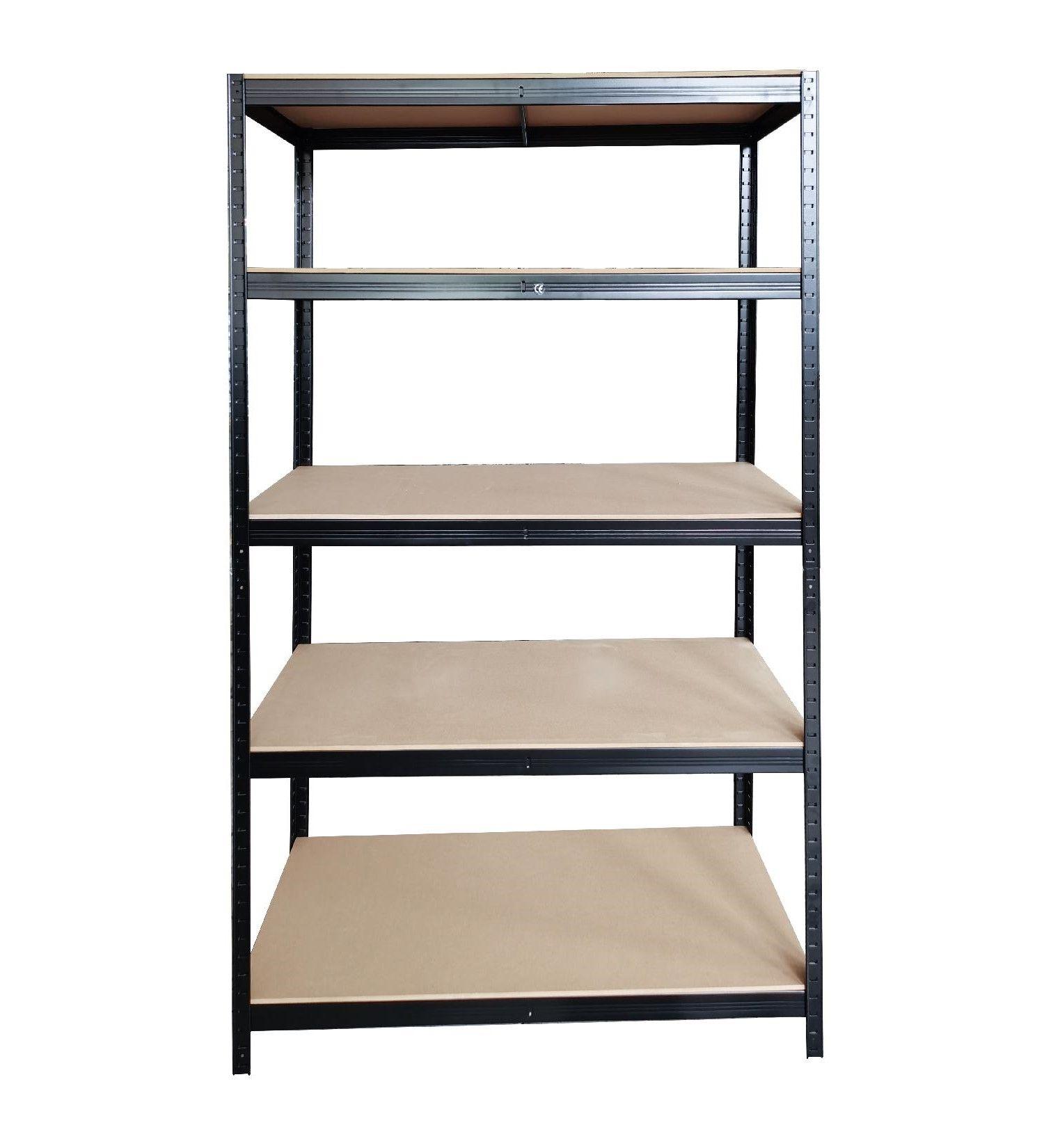 Estante 120x45x180 cm Acero Pintado 5 Band. 1325 Kg-0