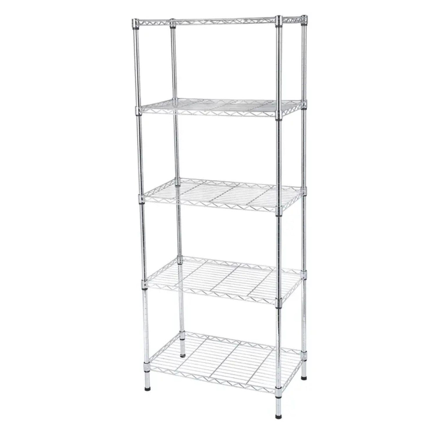 Estante 60x35x150 cm. Acero Cromado ProChef. Capacidad 200 kg.-2