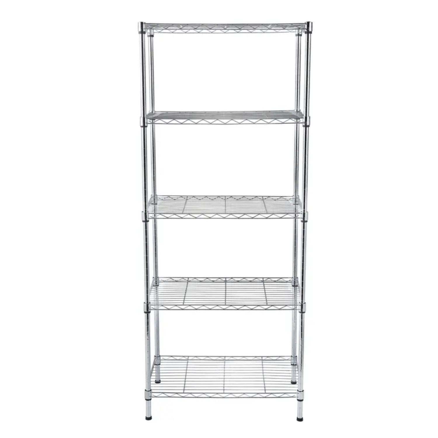 Estante 60x35x150 cm. Acero Cromado ProChef. Capacidad 200 kg.-0