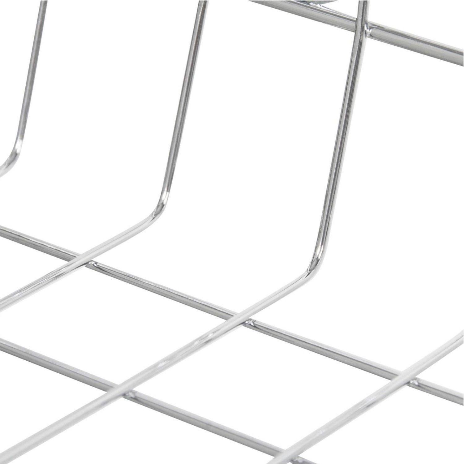 Estante 45x25x80 cm. Acero Cromado. Capacidad 120 kg-5