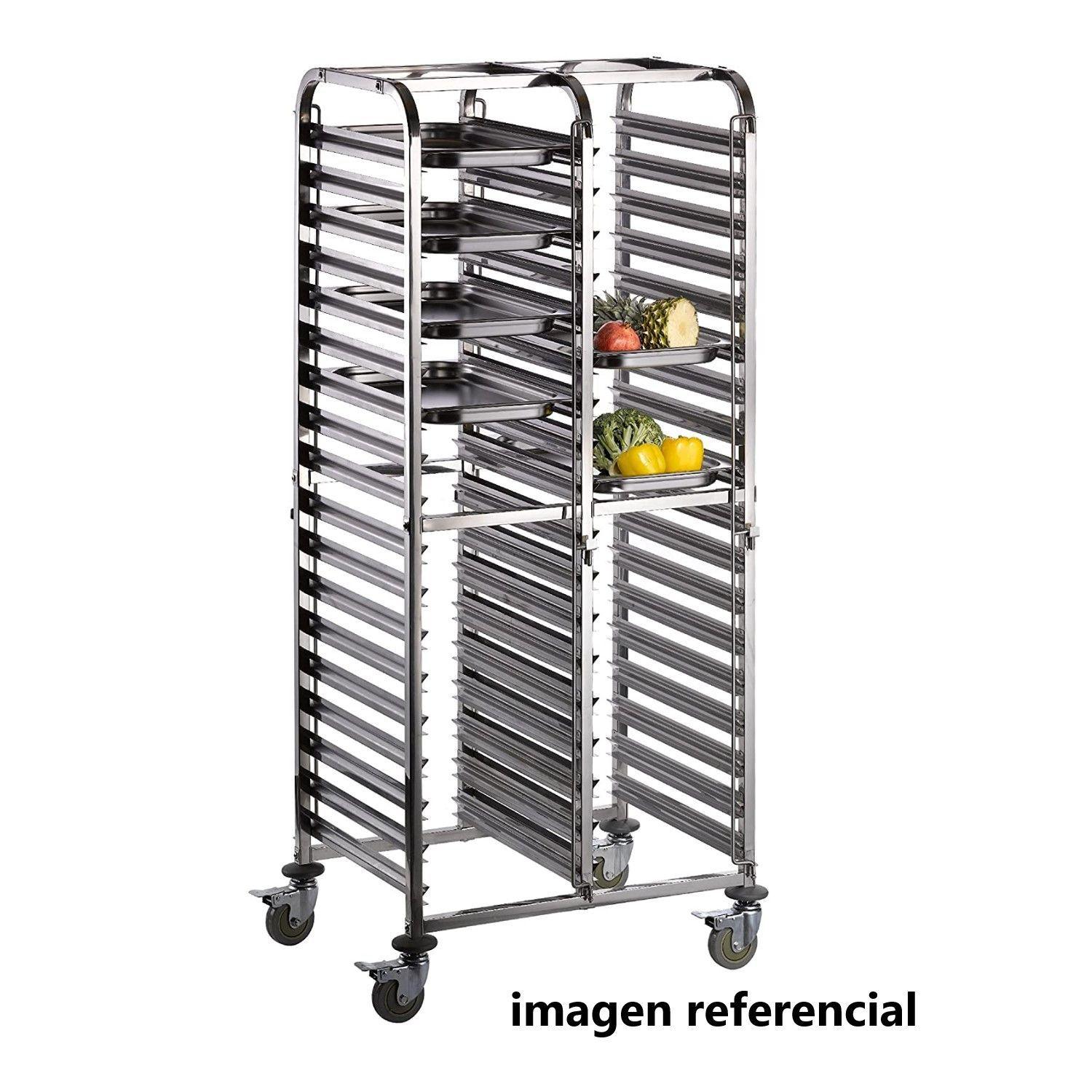 Carro Bandejero 32 Bandejas GN 1/1. Acero Inox.-5