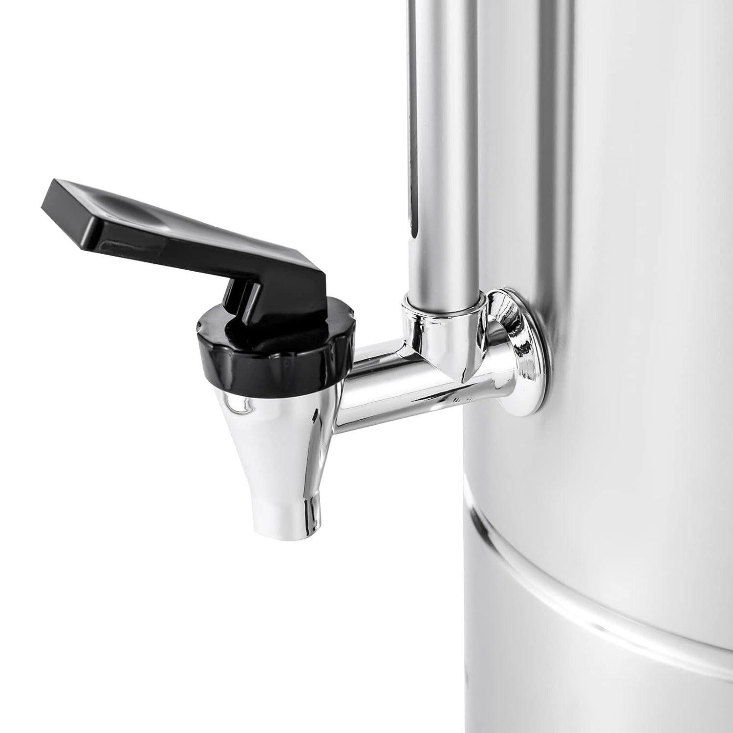 Hervidor Industrial 10 Lt. Doble Capa Acero Inox.-9