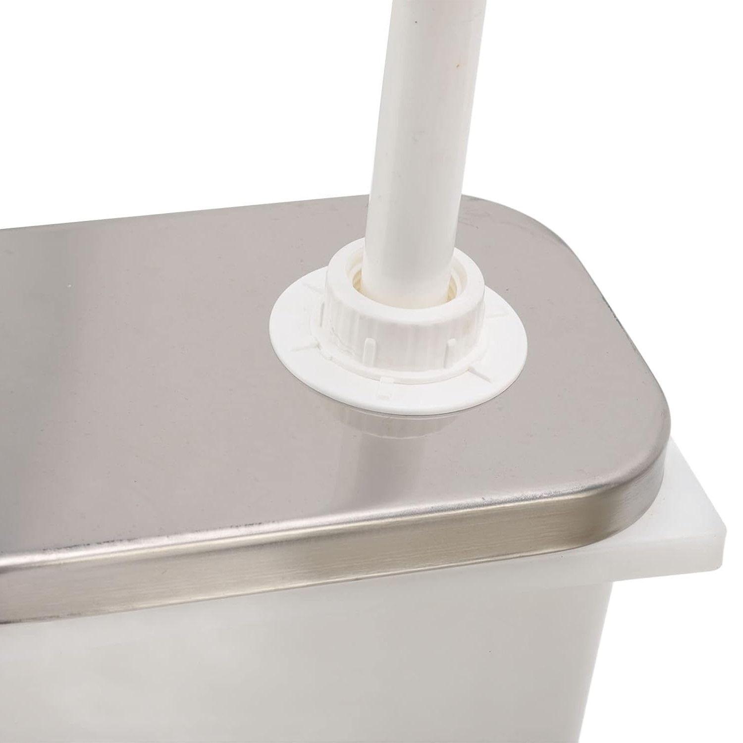 Dispensador de salsa 1x2 Lt. Acero Inoxidable-8