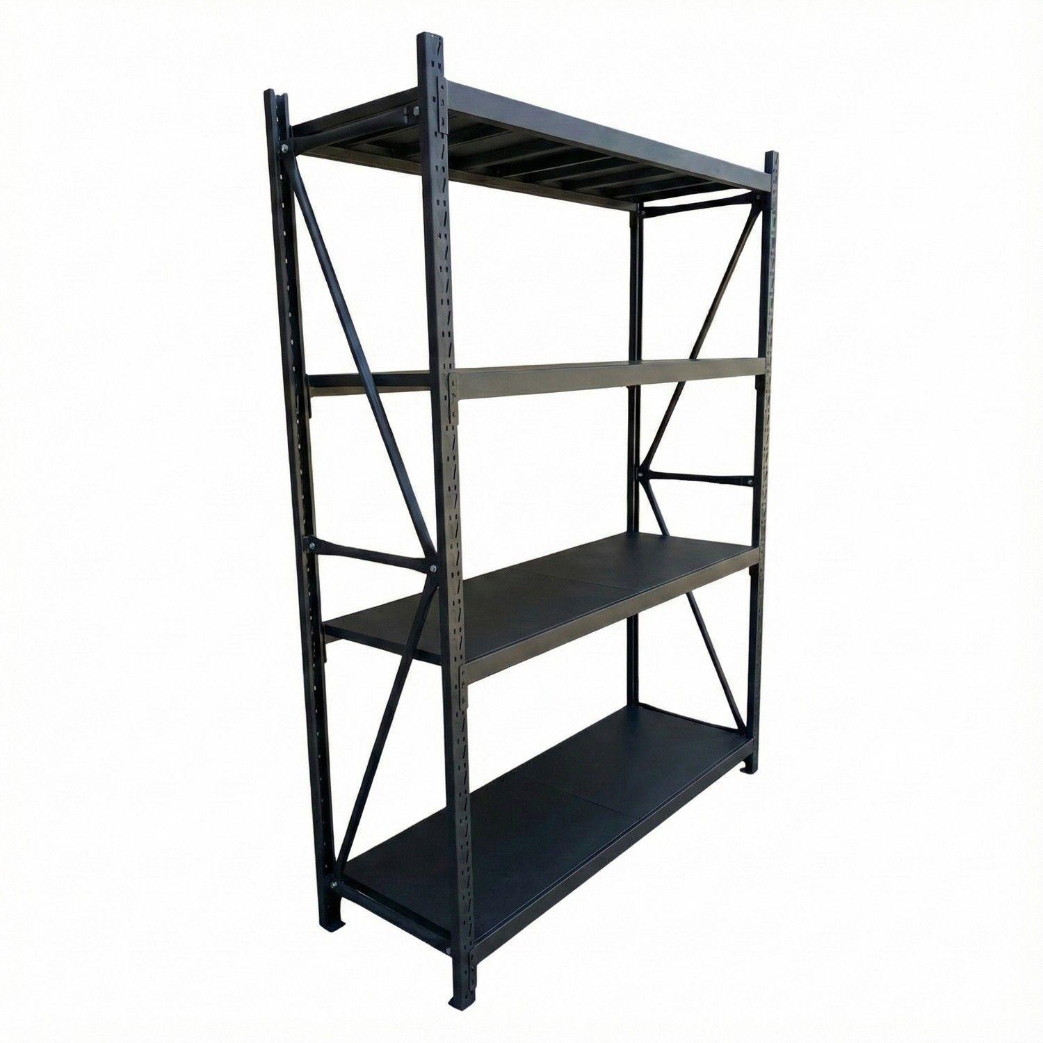 Estante Mini Rack 150x50x200 cm 400 kg Negro-1