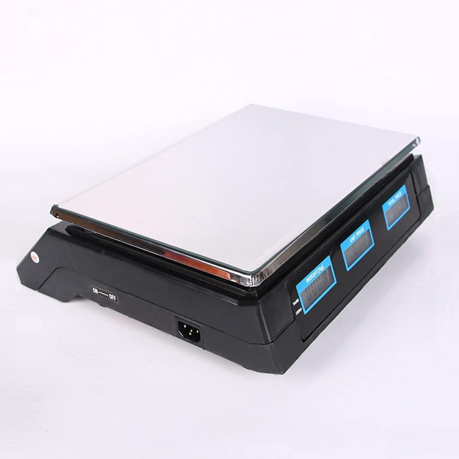 Balanza Pesa Digital 40 Kg x 2 Gr LCD Eléctrica y Batería-2