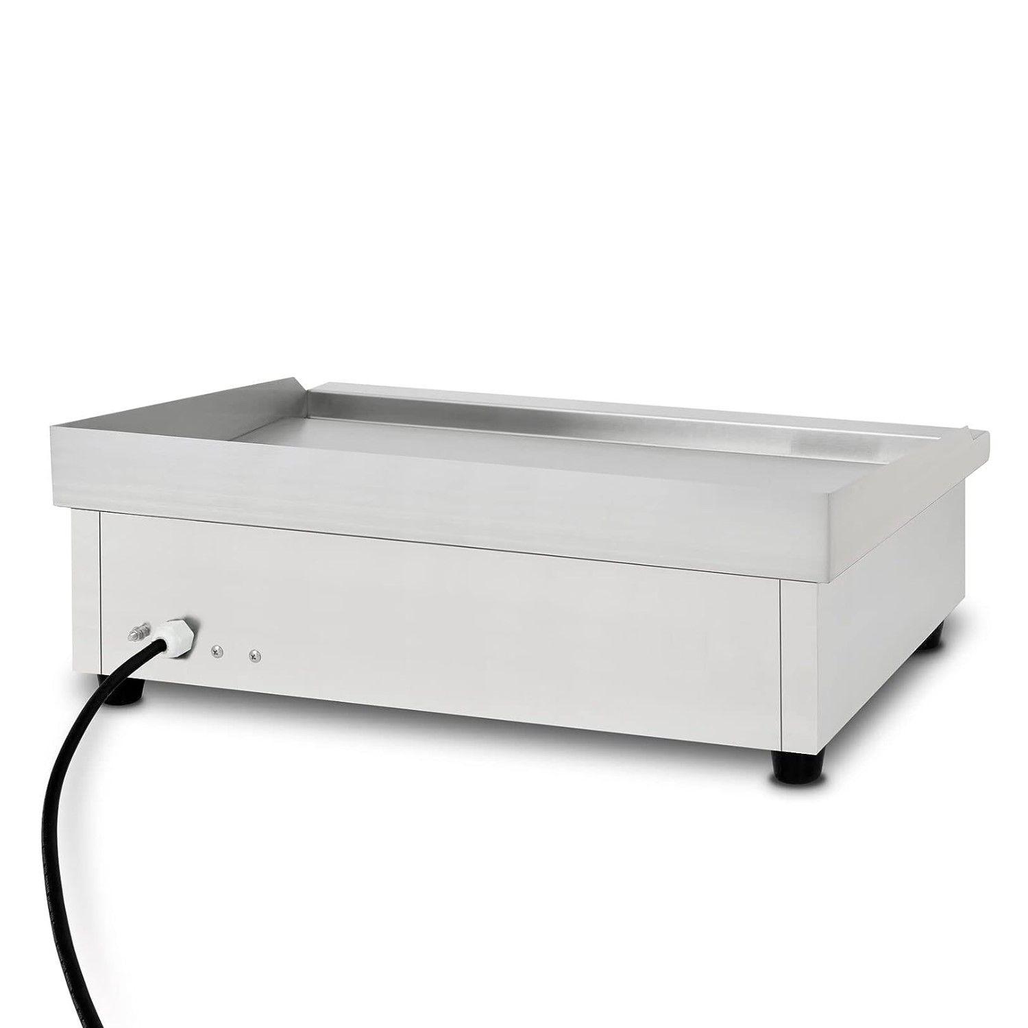 Plancha Churrasquera Eléctrica 55 x 35 cm. Ac Inox-2