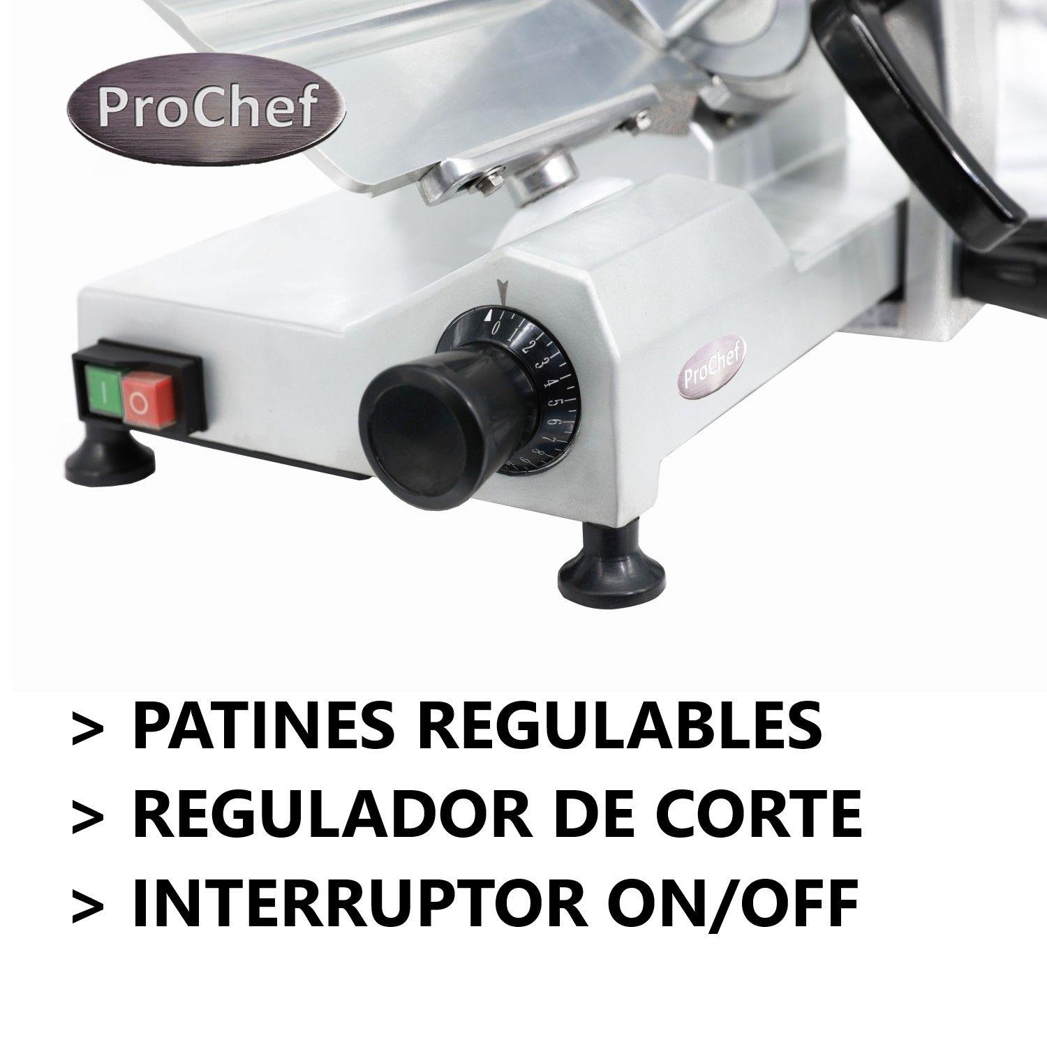 Fiambrera Cortadora Cecinas 250 mm Semi-Automática-7