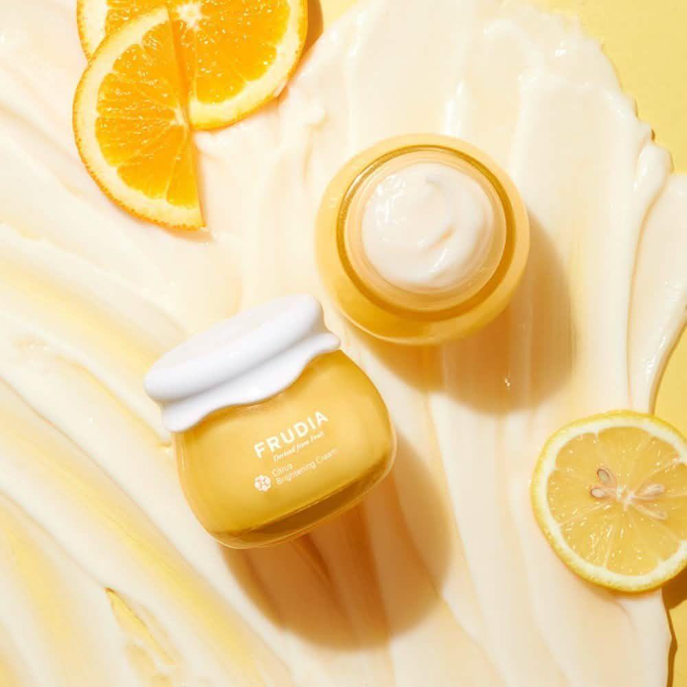 Crema Iluminadora Citrus Frudia Cosmética Coreana-1