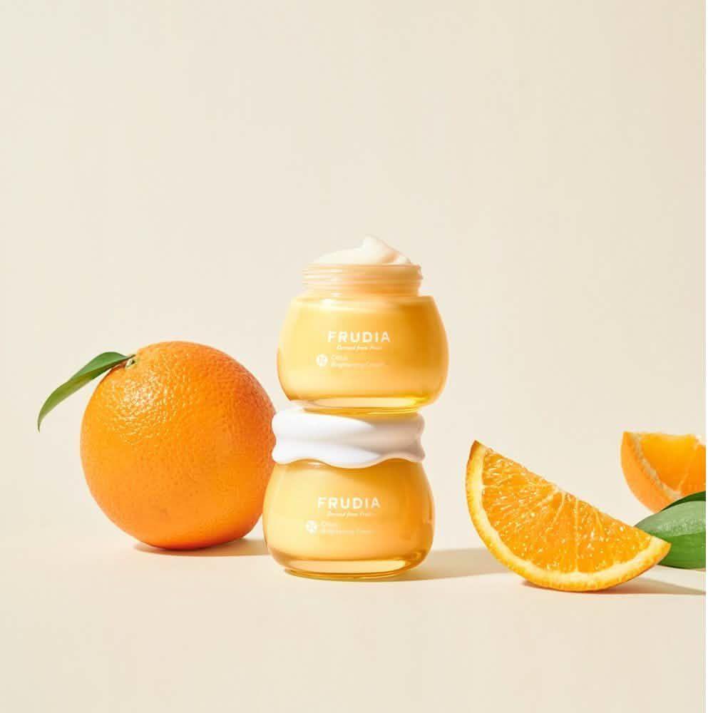 Crema Iluminadora Citrus Frudia Cosmética Coreana-2