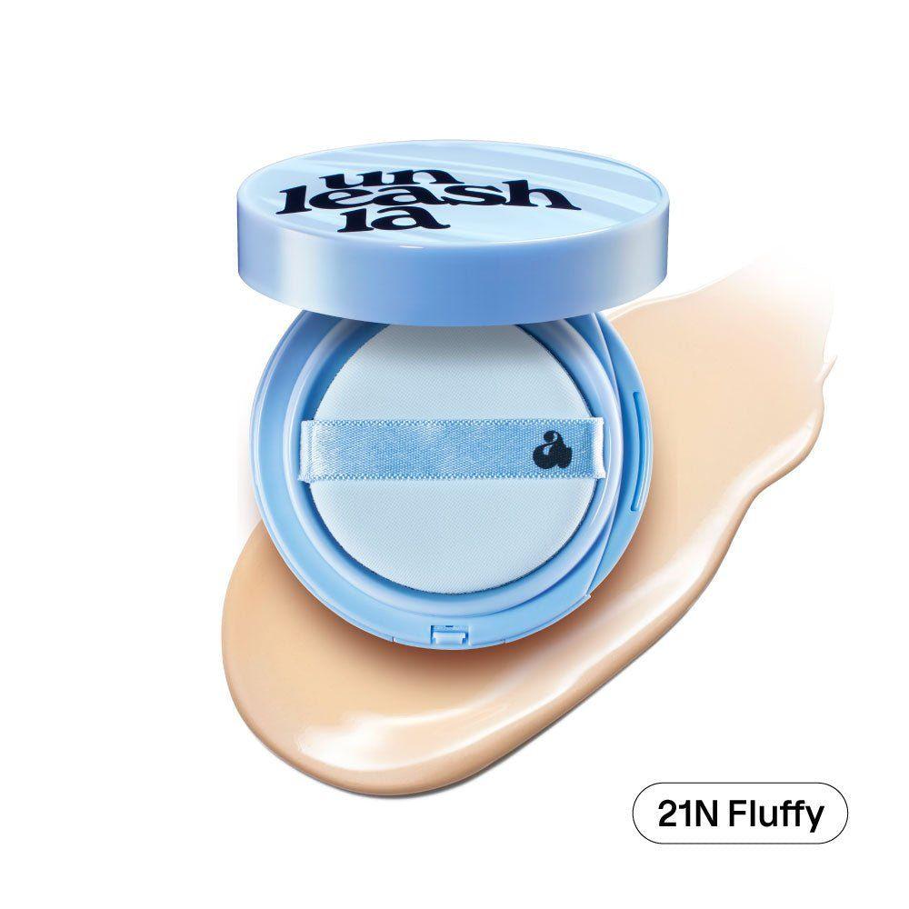 Base de maquillaje semi mate en formato cushion tono 21-2