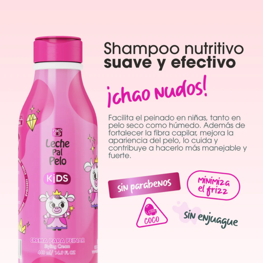 Crema Para Peinar 250 ml  Leche pal pelo-2
