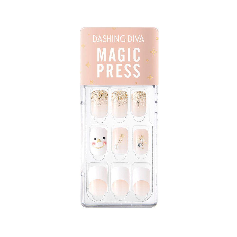 Uñas Magic Gel Press Manicure: MDR837-0