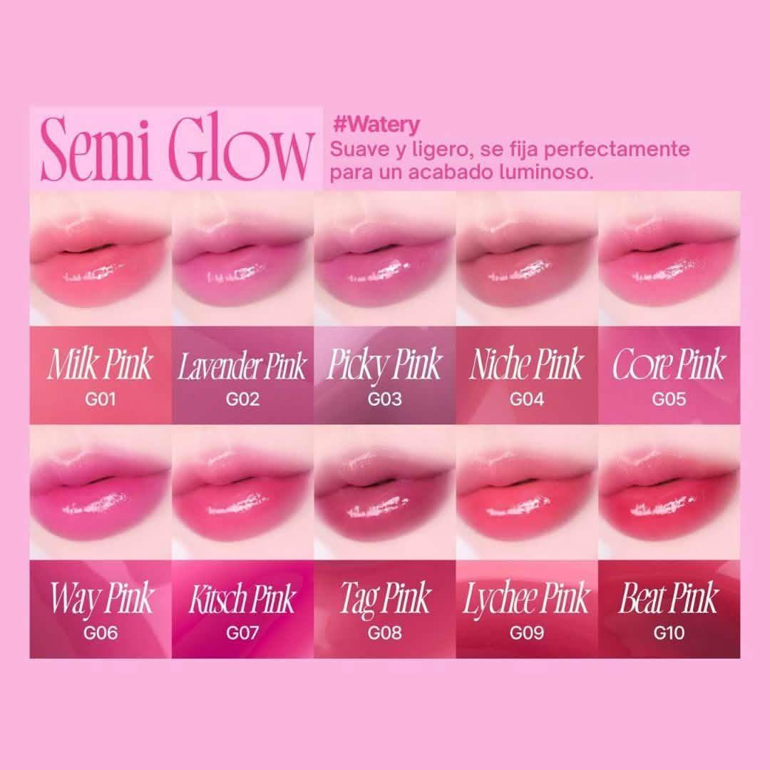 Labial Stay-Fit Pink Obsession G06 Way Pink Semi Glow Fwee-2