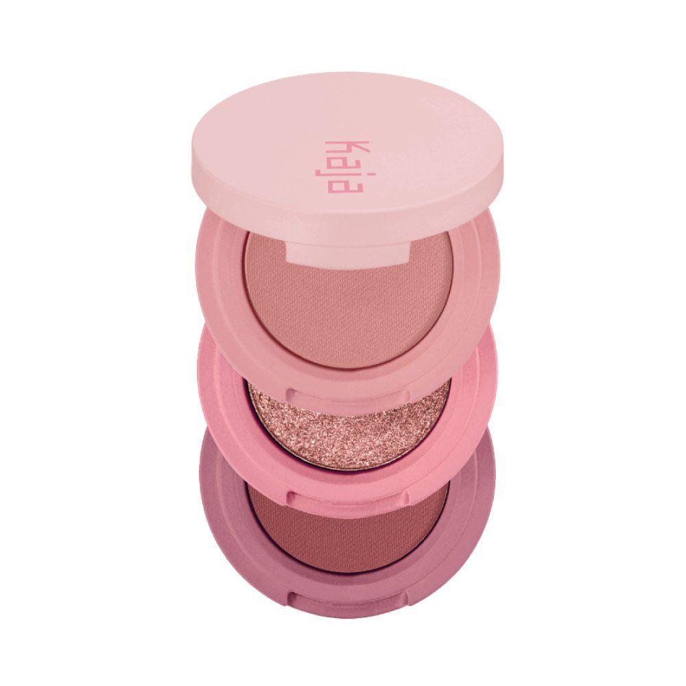 Trío De Sombras 07 Glowing Guava Maquillaje Kaja-0