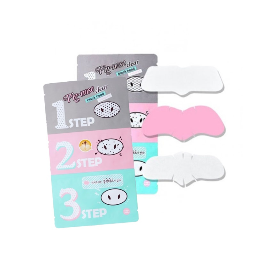 Parches Puntos Negros Pig Nose Holika Cosmética Coreana-1