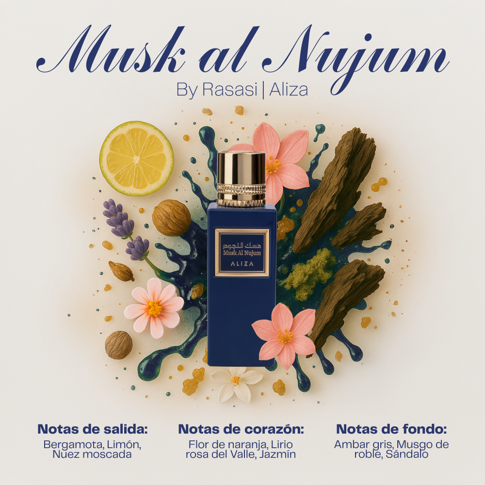 Perfume  Aliza  Musk Al Nujum 80ml-3