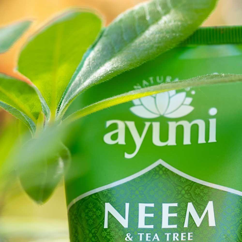 Limpiador facial con árbol de té y neem ayurveda-3