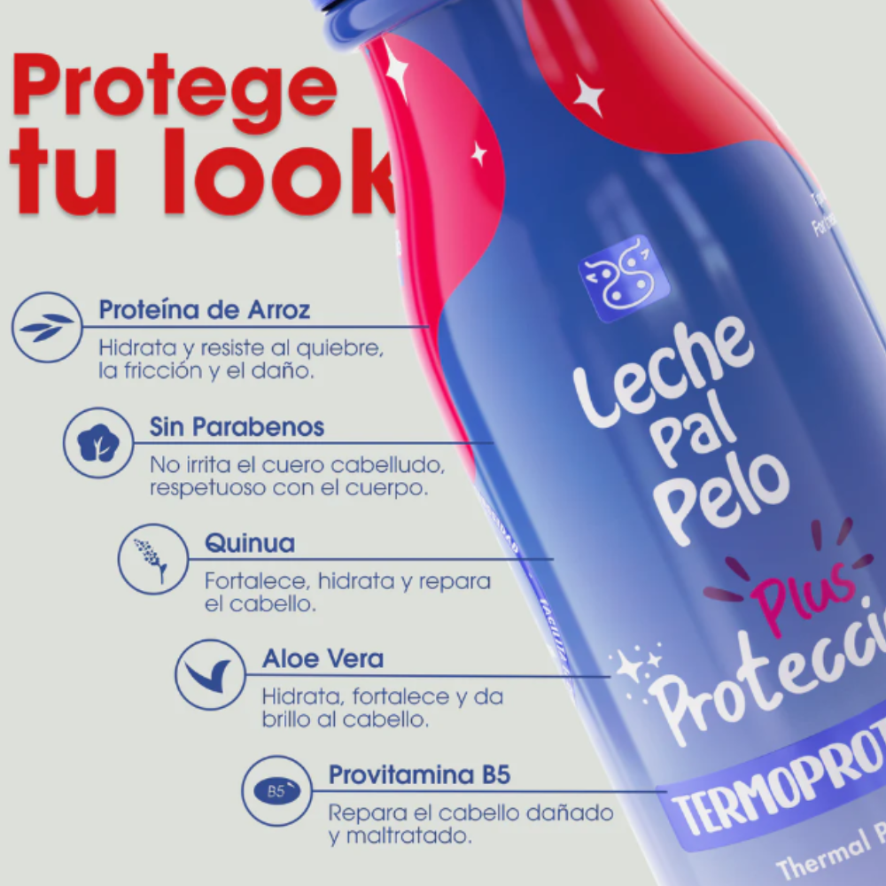 Termoprotector protección plus Leche pal pelo-2