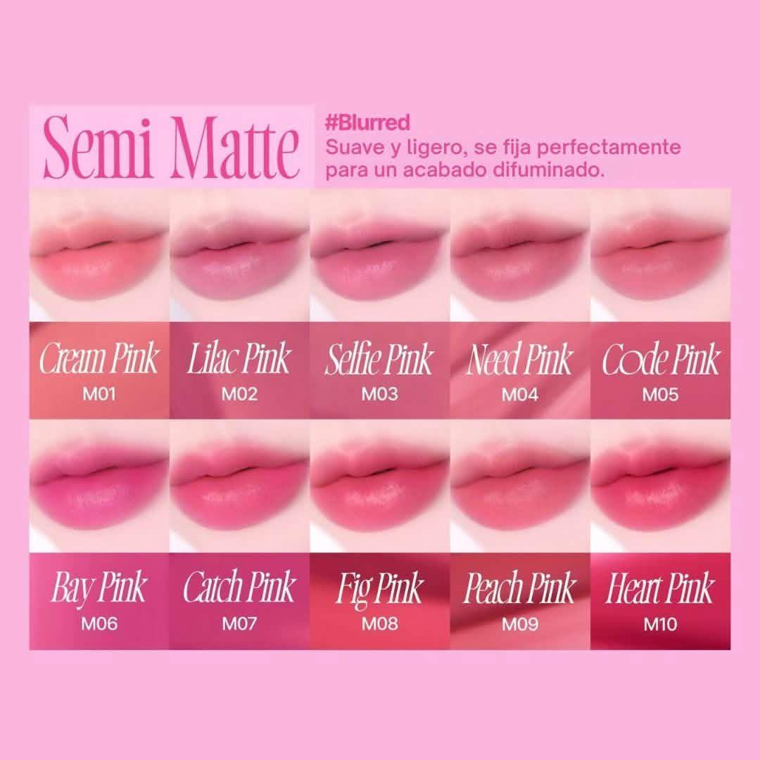 Labial Stay-Fit Pink Obsession M01 Cream Pink Semi Matte-2
