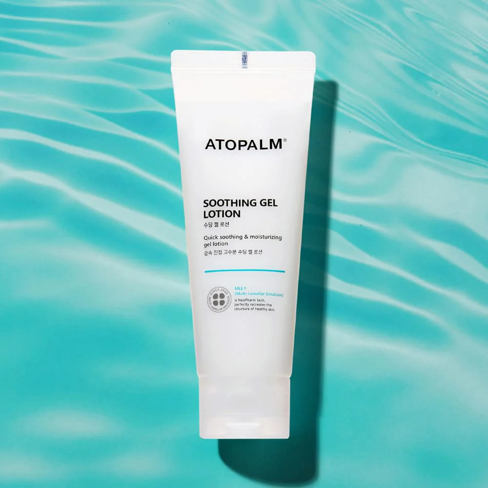 Loción gel calmante para aliviar la piel irritada-2
