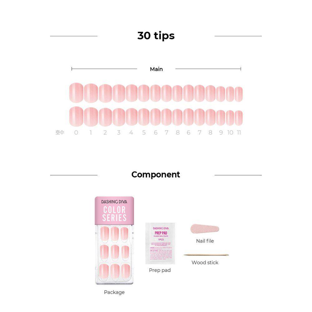 Uñas Magic Gel Press Manicure: MDR895RR-2