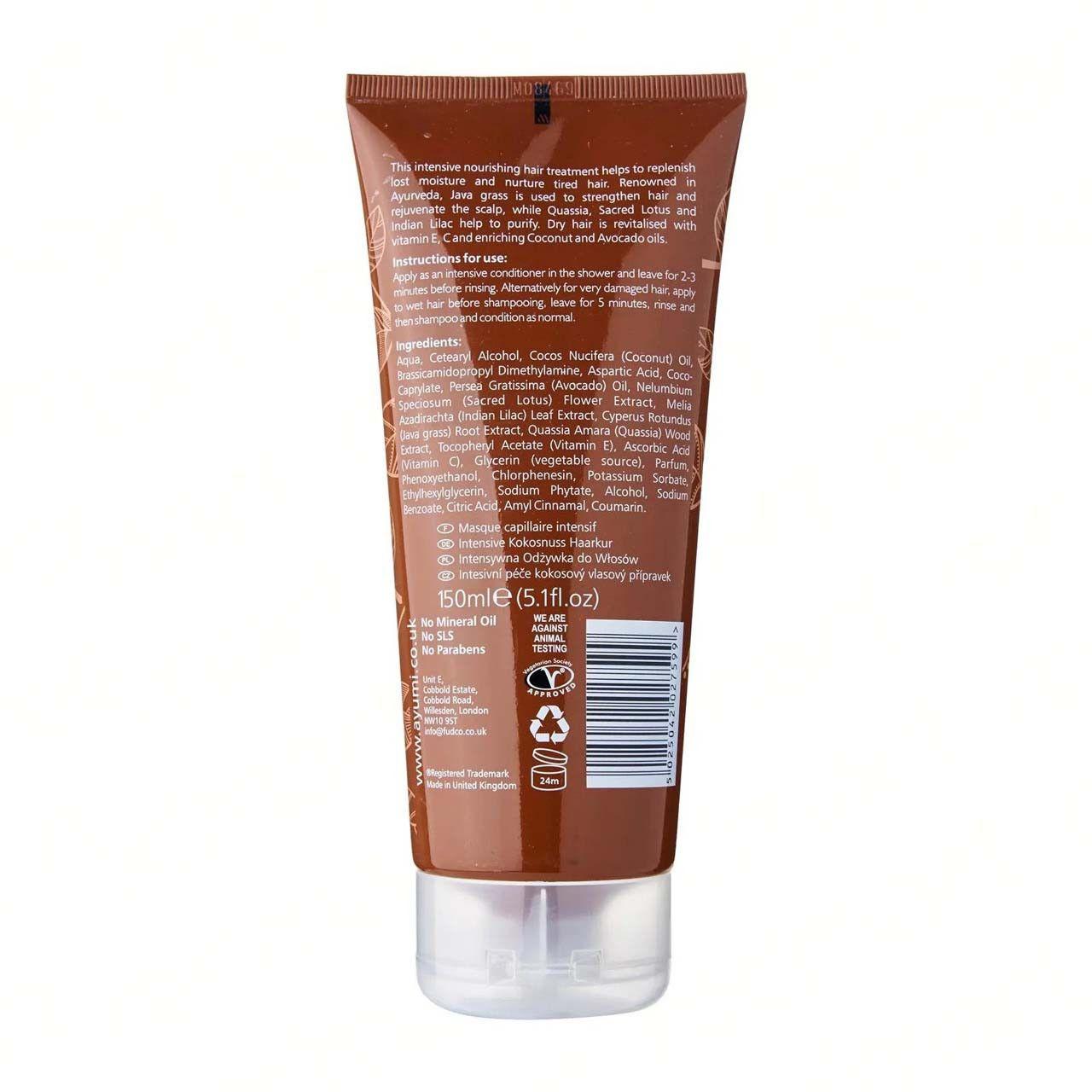 Tratamiento intensivo capilar con coco ayurveda-1