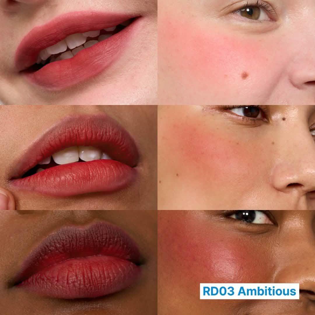 Rubor y Labial Crema Blurry Pudding Pot RD03 Ambicious Fwee-3