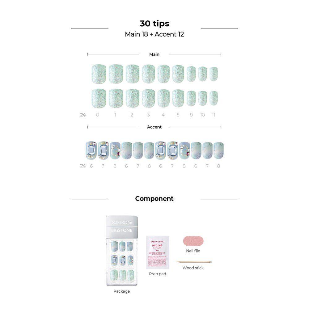 Uñas Magic Gel Press Manicure: MDR685PR-2