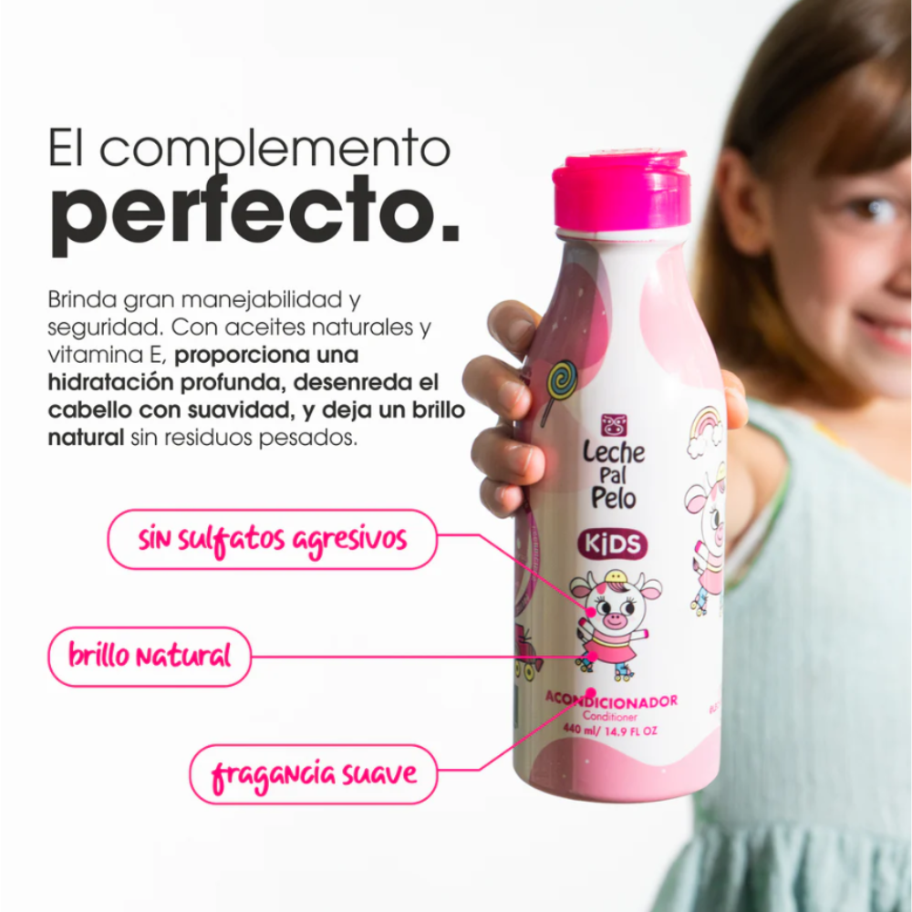Acondicionador Kids 250 ml Leche pal pelo-2