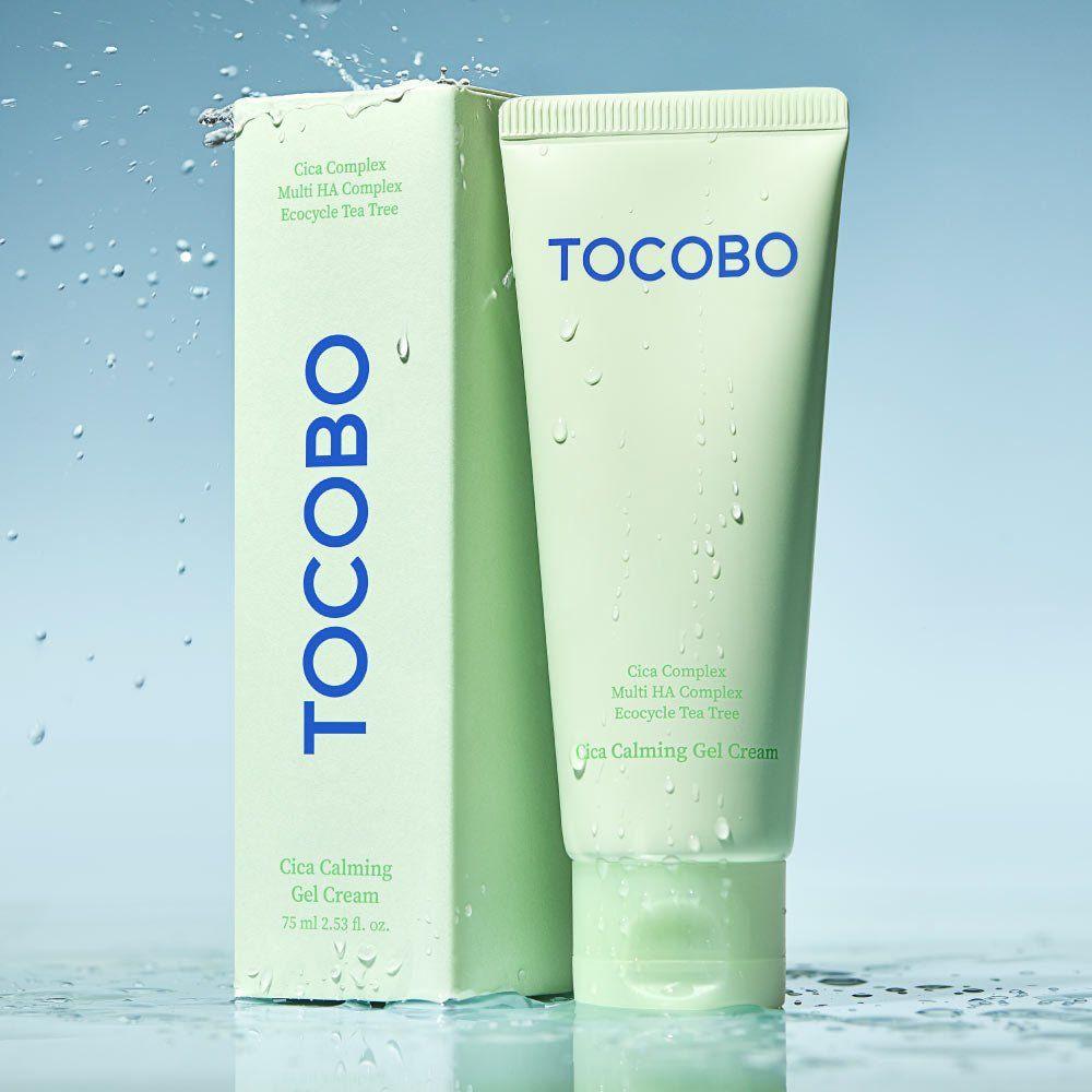 Crema gel Tocobo calmante ligera con centella asiática-4