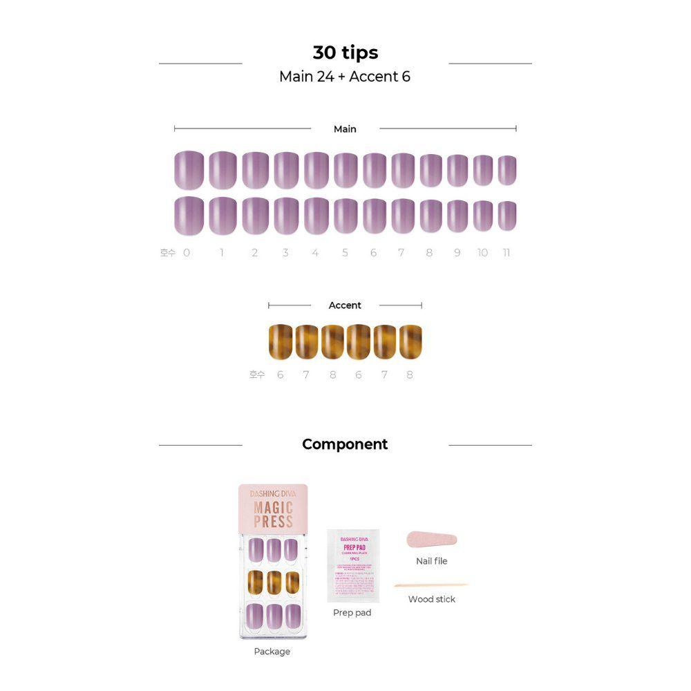 Uñas Magic Gel Press Manicure: MDR935-2
