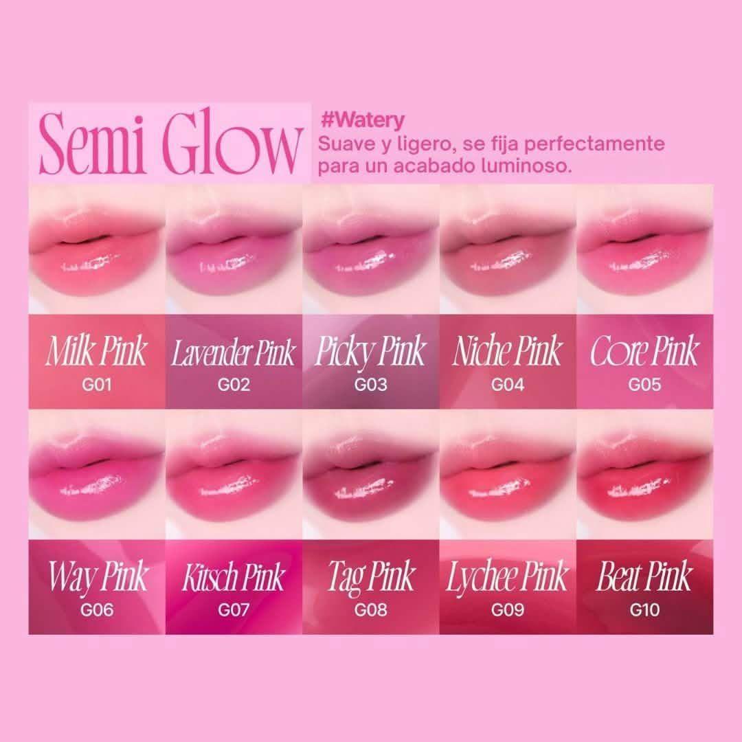 Labial Stay-Fit Pink Obsession G04 Niche Pink Semi Glow Fwee-2