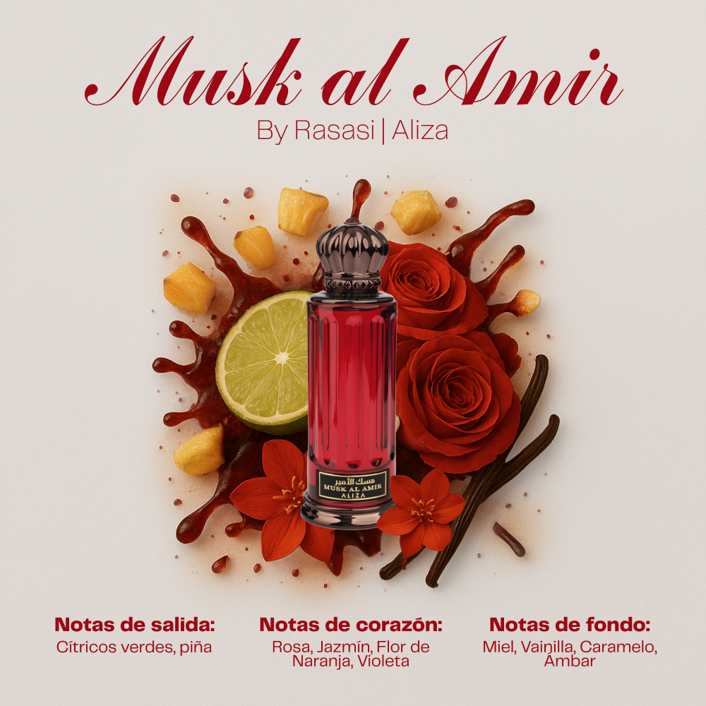 Perfume  Aliza  Musk Al Amir 75ml-3