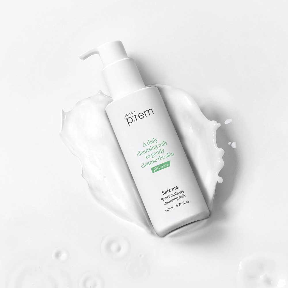 Leche de limpieza Make Prem hidratante para piel seca-3