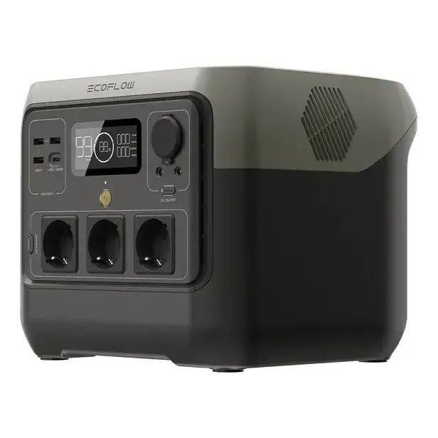 Estacion de Energia Ecoflow River 2 Pro 768Wh Panel 220W Bifacial Negro-1