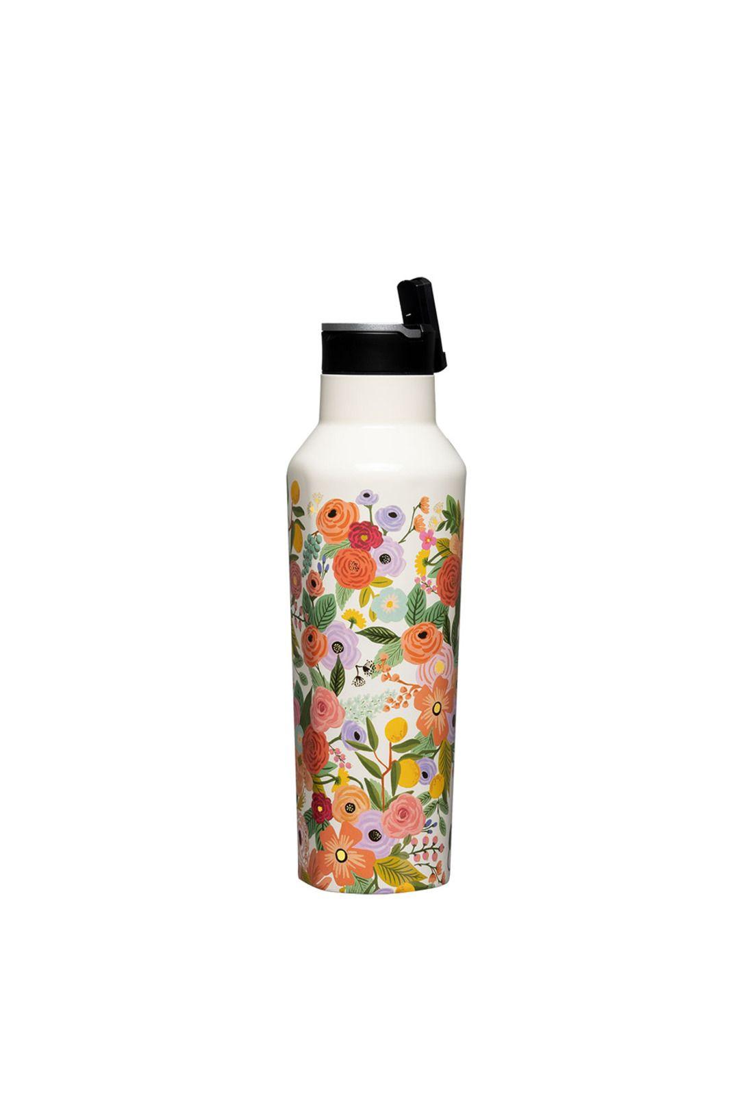 Botella de agua Térmica Sport 600ml Rifle Paper Garden Party Cream-2