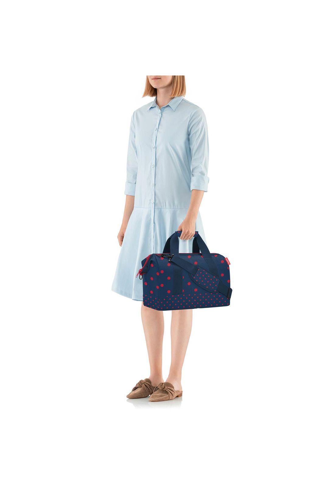 Bolso de viaje allrounder M - mixed dots red-3