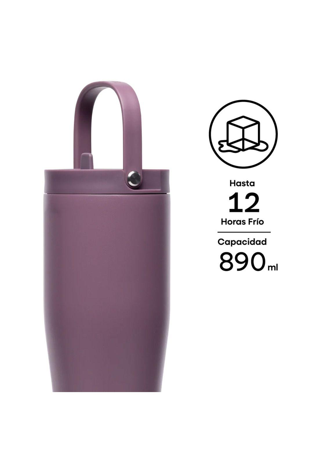 Vaso térmico Hermético Go Cup XL 880ml Mauve-2