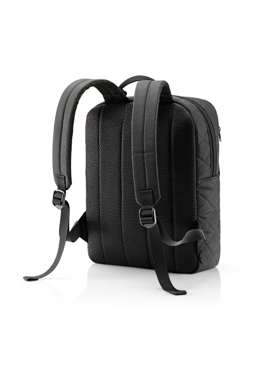 Mochila classic M rhombus - black-2