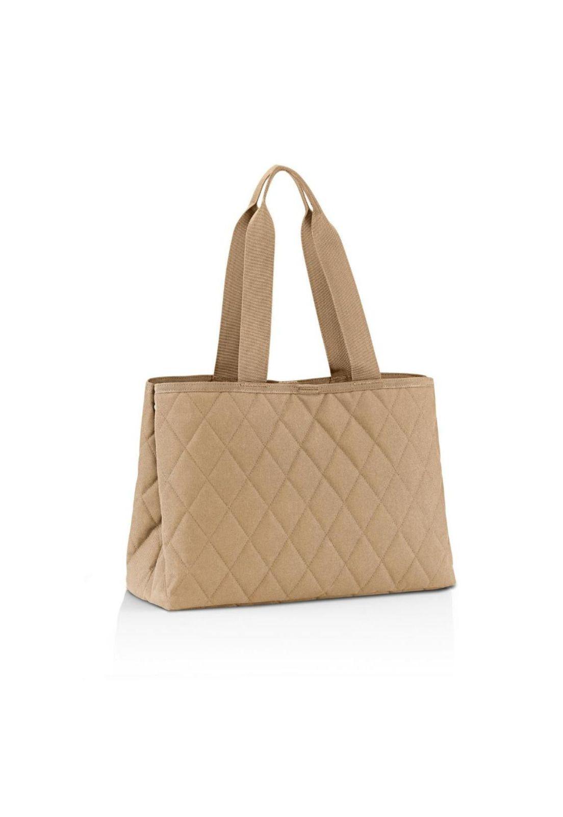 Cartera shopper L rhombus - ginger-1
