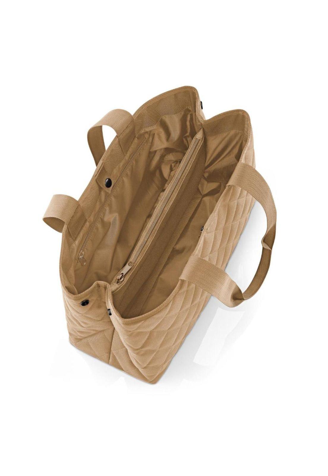 Cartera shopper L rhombus - ginger-2