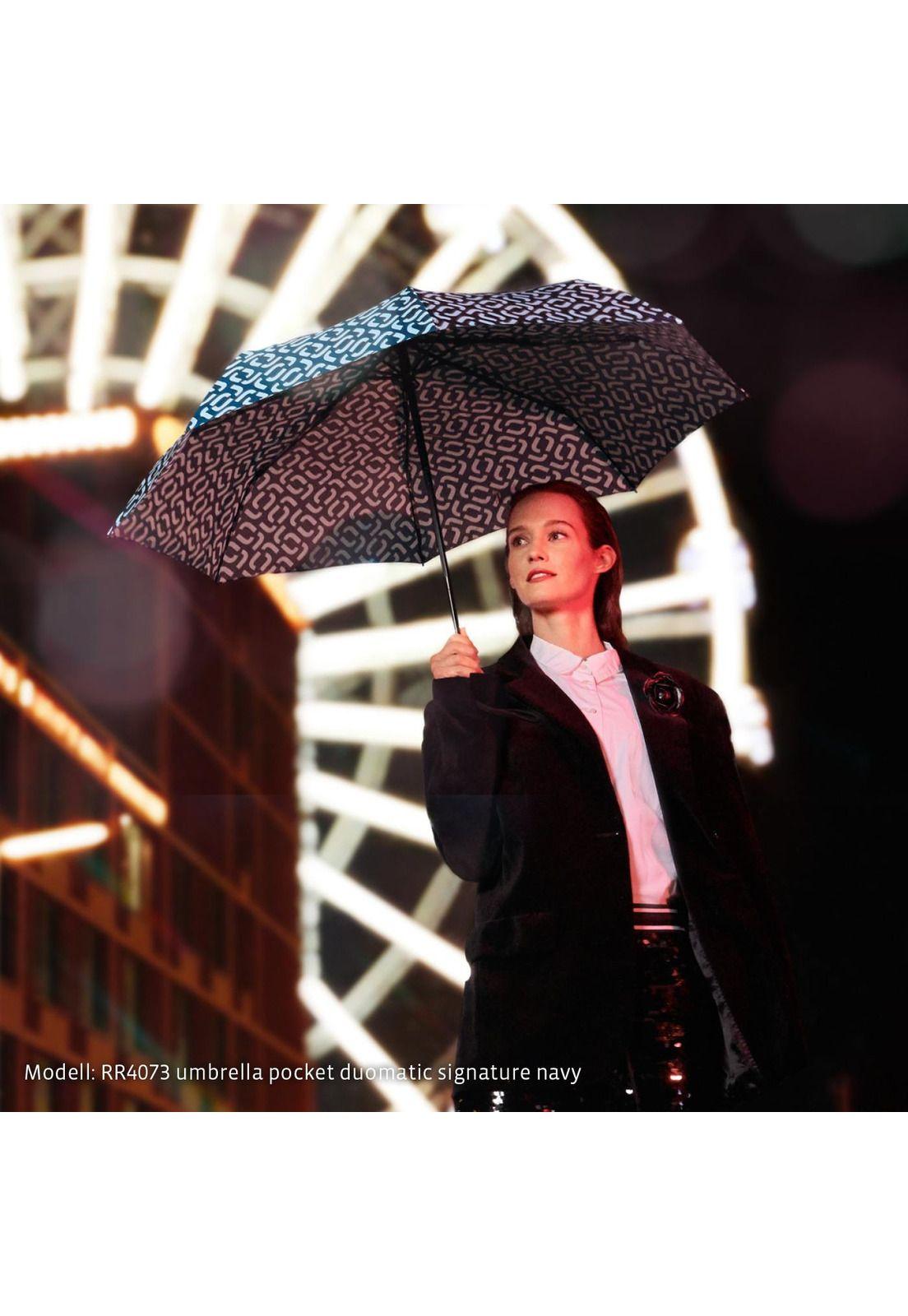 Paraguas Knirps+Reisenthel pocket classic - signature black hot print-2