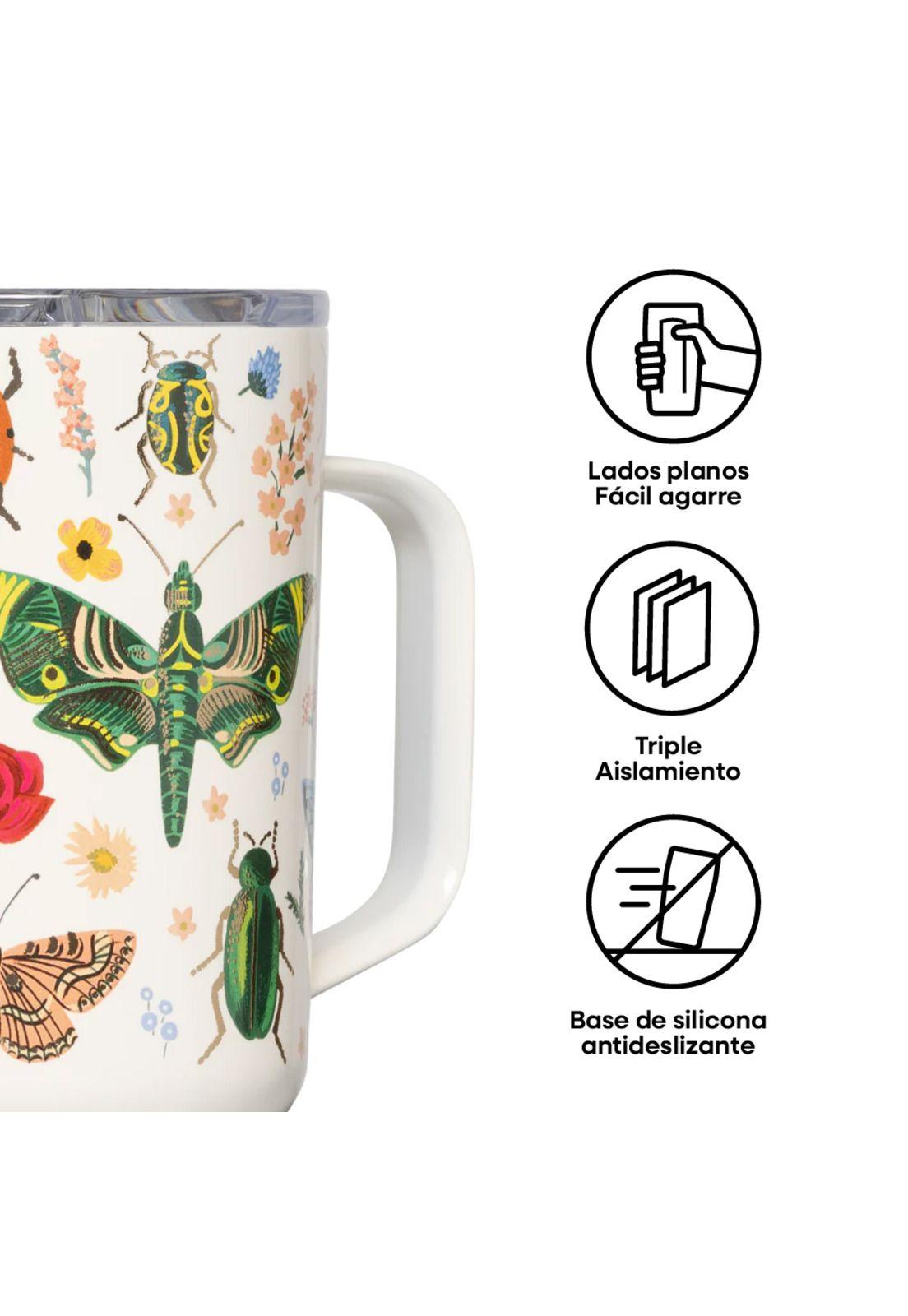 Tazón Térmico Mug 475ml Rifle Paper Curio Cream-3