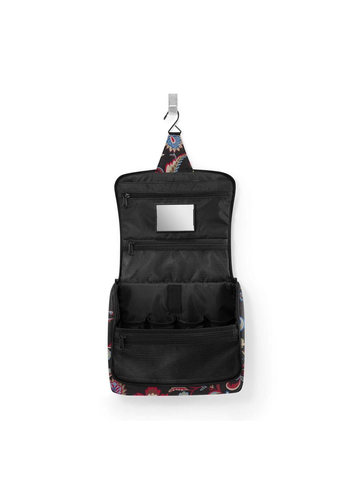Neceser para colgar toiletbag XL - paisley black-2
