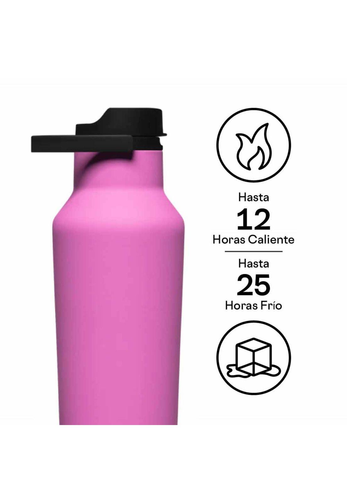 Botella de agua Térmica Sport 600ml Fuschia-4