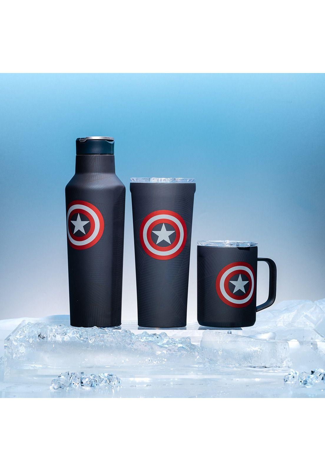 Vaso Térmico Marvel 700ml Capitán América-4